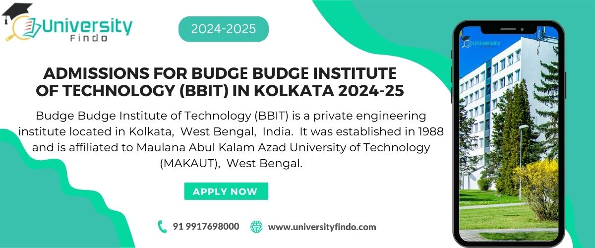 BBIT Kolkata Courses,Costs,Admissions and Application 2024-25