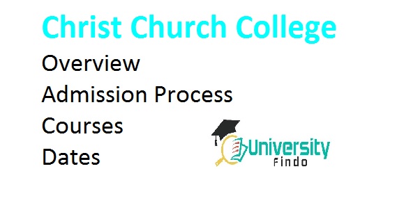 Christ Church College Admission Open