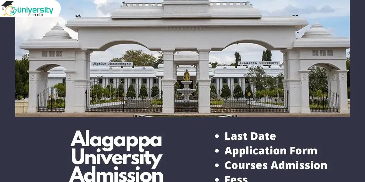 Alagappa University MBA Admission 2024- 25, Online Application, Fees
