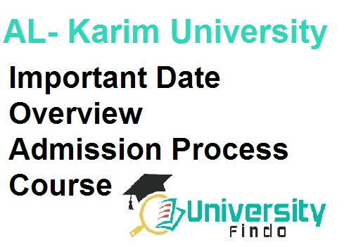 AL- Karim University Admission