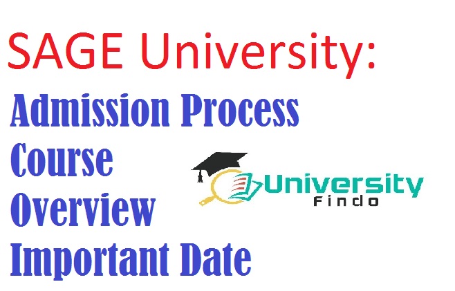 SAGE University Admission
