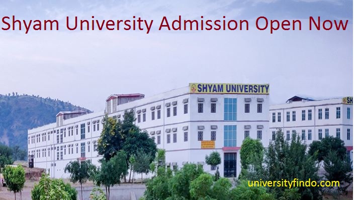 Shyam University Admission Open