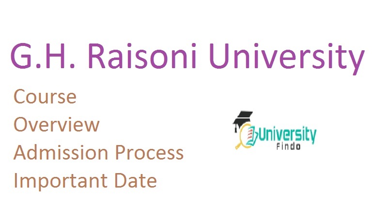G.H. Raisoni University Admission