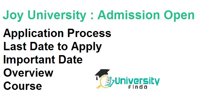Joy University Admission