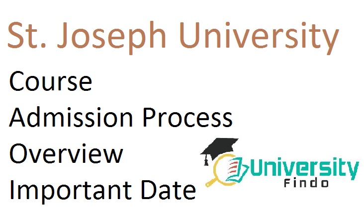 St. Joseph University Admission